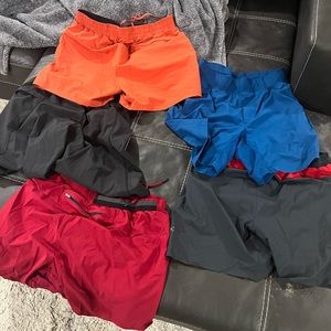 Men’s Medium Lululemon Shorts Bundle (5 pairs)